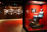  Barber chair in which Albert Anastasia was murdered in New York City in 1957.
