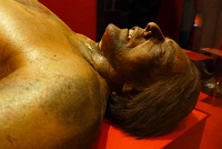  The animatronic upper body figured used in the movie 
