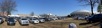  Parking lot at Liberty Bowl Memorial Stadium