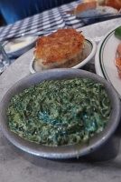  Creamed Spinach and Hashbrowns at Joe's Stone Crab, Miami Beach