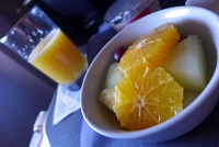  Fruit Salad, United First Class Breakfast