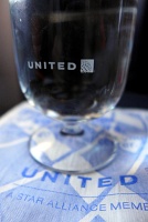  Water, United First Class Breakfast