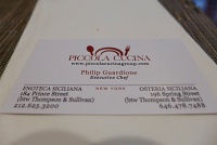  Piccola Cucina Osteria, Downtown Manhattan