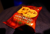  Walker's Chocolate Chip Shortbread Cookies, United First Class Dinner