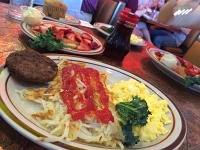  Sausage and Eggs with Hashbrowns at House of Pies