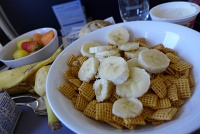  Chex Cereal, United Airlines First Class