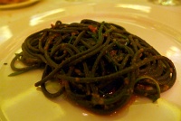  Black Spaghetti with N'duja and Sicialian Pesto, B&B Ristorante