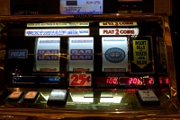  Slot machine win ($25 win on 50¢ bet), The Venetian