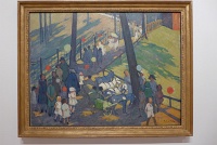  Goat Carts (1917), Gertrude Fiske, Gallery of Fine Art - Bellagio