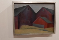  End of Barns (1922), Georgia O'Keeffe, Gallery of Fine Art - Bellagio