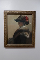  Women in a Fur Hat (ca 1915), Gretchen Woodman Rogers, Gallery of Fine Art - Bellagio