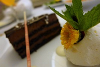  Chocolate Cake, Room Service, The Venetian