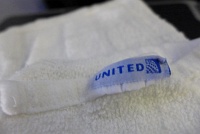  Hot Towel, United Airlines First Class