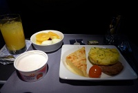  Breakfast, United Airlines First Class