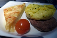  Breakfast, United Airlines First Class