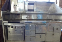  Convair 340 galley from Air Force Two during LBJ vice presidency