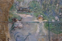  The Basket Chair, Berthe Morisot