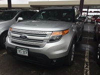  Ford Explorer rental car at Avis, Denver International Airport