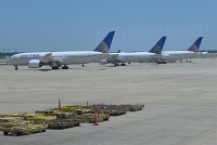  Two 787-8s on the tarmac, Houston Bush Intercontinental Airport