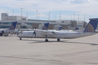  United Q400, Denver International Airport