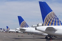  United aircraft, Denver International Airport