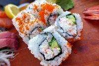  California roll at Jeju Sushi and Japanese Restaurant, Downtown Fort Collins, CO