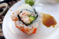  California Roll at Jeju Sushi and Japanese Restaurant, Downtown Fort Collins, CO