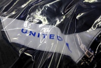  BusinessFirst blanket, United 787-8 Dreamliner