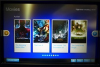  On-demand IFE system, United 787-8 Dreamliner