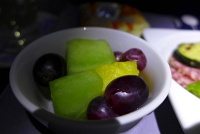  Fruit cup, United 787-8 Dreamliner