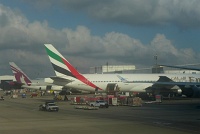 Emirates 777-300, Houston Bush Intercontinental Airport