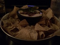 01435d96283534bb45e12ad99df09bb61befdf7461  Hatch Green Chili White Queso with Ground Beef, Avocado, and Tomato Salsa
