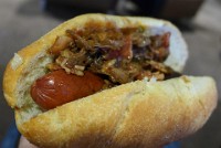 P1150149  Jalapeno & Cheddar Dog with Bacon Jam from Underbelly