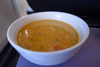  Chicken tortilla soup, United 757-200
