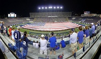  9/11 remembrance at halftime